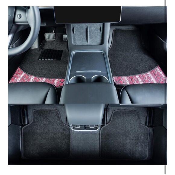 Colinoo CL888-BK Graphic Car Interior Mats Brand New - Picture 2 of 12